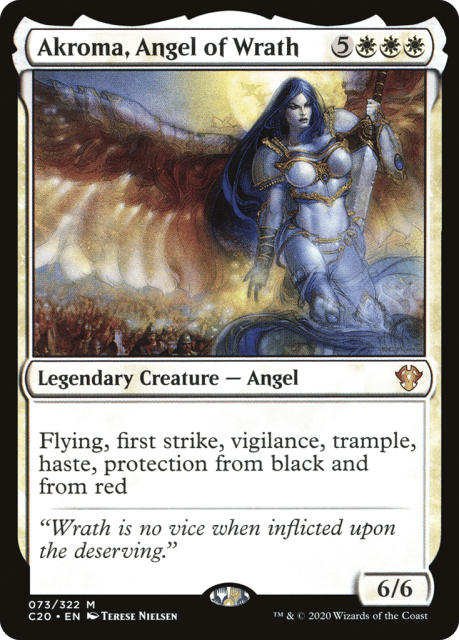 Akroma, Angel of Wrath (73) — Commander 2020