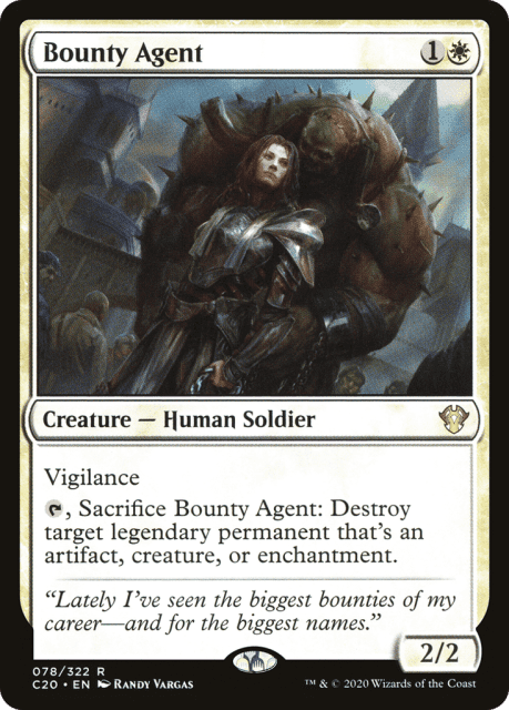 Bounty Agent (78) — Commander 2020