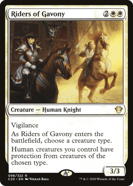 Riders of Gavony (98) — Commander 2020