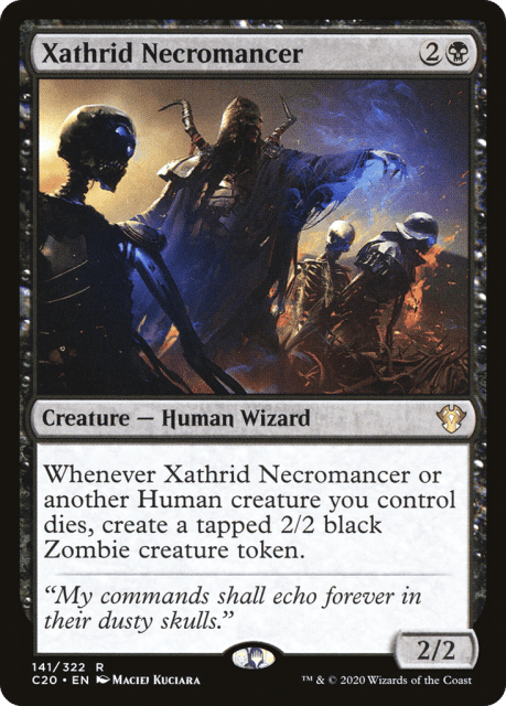 Xathrid Necromancer (141) — Commander 2020