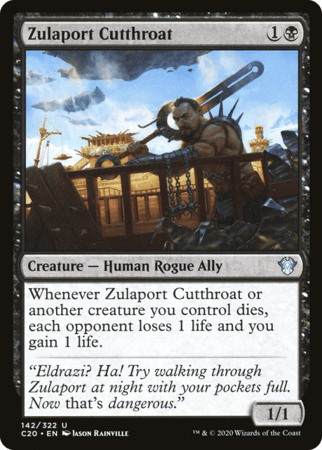 Zulaport Cutthroat (142) — Commander 2020