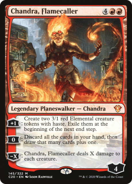 Chandra, Flamecaller (145) — Commander 2020