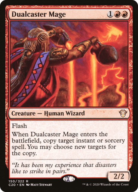 Dualcaster Mage (150) — Commander 2020