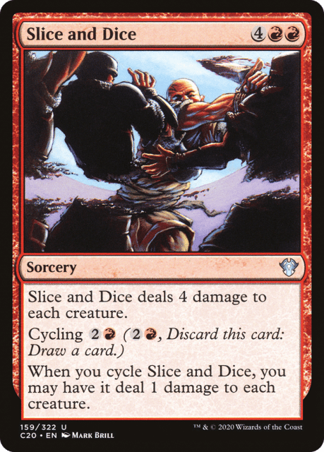 Slice and Dice (159) — Commander 2020