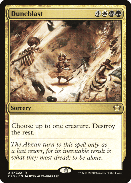 Duneblast (211) — Commander 2020