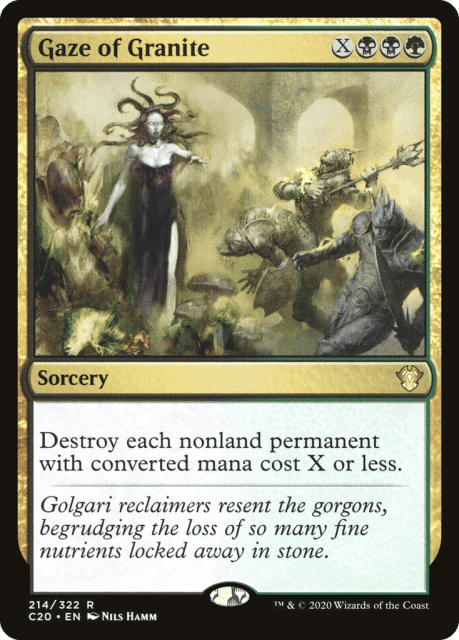 Gaze of Granite (214) — Commander 2020