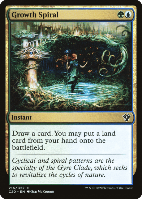 Growth Spiral (216) — Commander 2020
