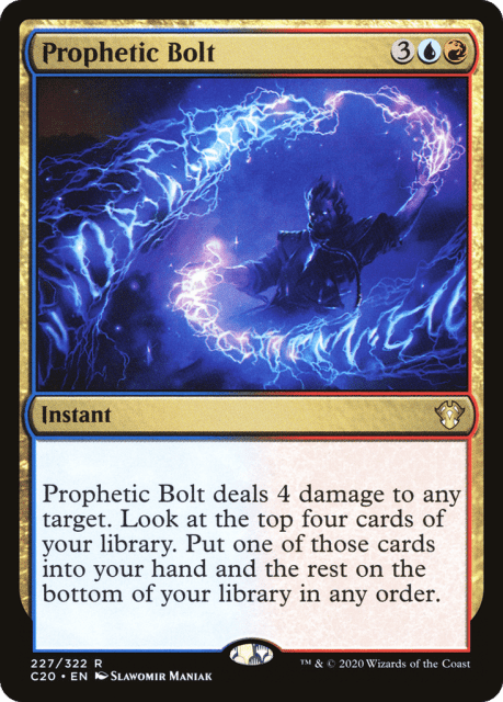 Prophetic Bolt (227) — Commander 2020