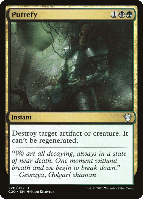 Putrefy (228) — Commander 2020