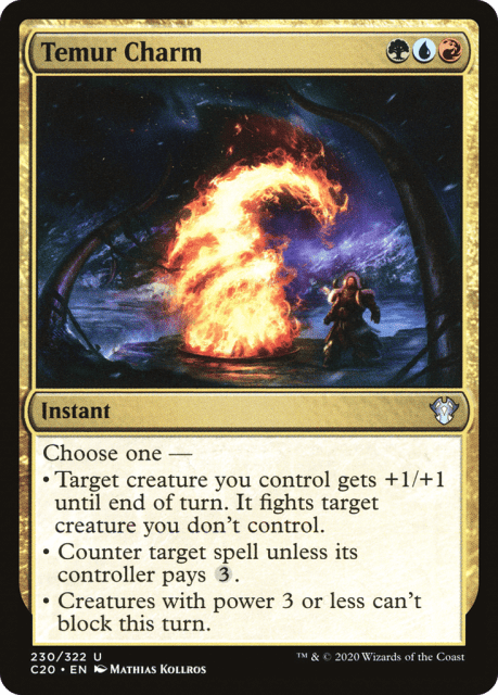 Temur Charm (230) — Commander 2020