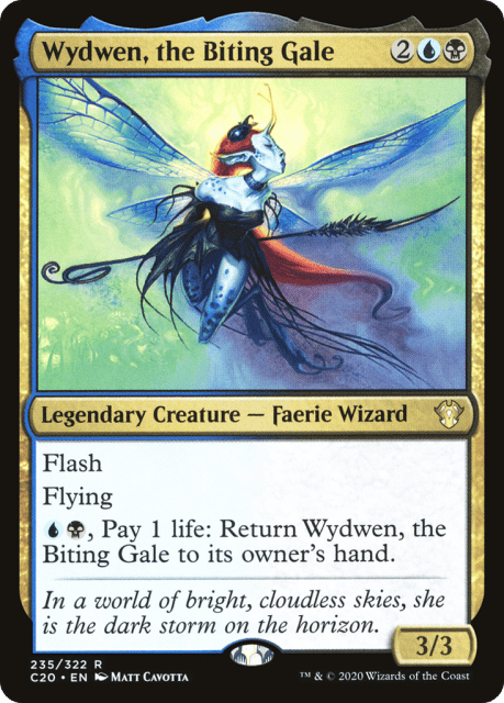 Wydwen, the Biting Gale (235) — Commander 2020