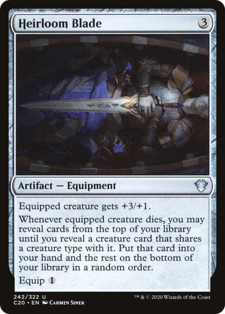 Heirloom Blade (242) — Commander 2020