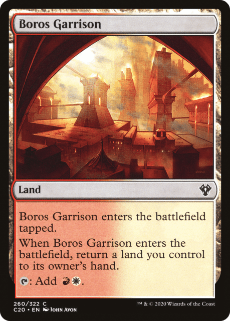 Boros Garrison (260) — Commander 2020