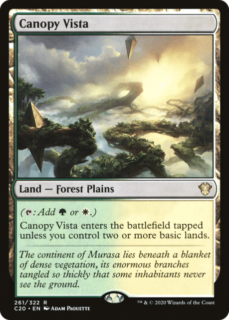 Canopy Vista (261) — Commander 2020