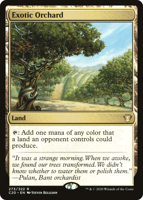 Exotic Orchard (273) — Commander 2020