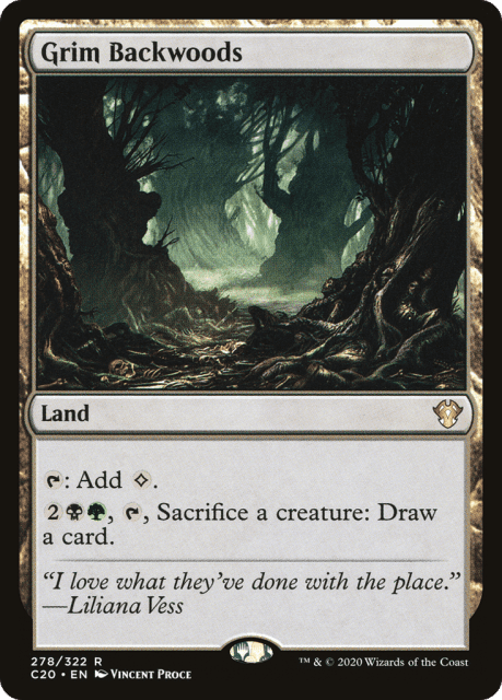 Grim Backwoods (278) — Commander 2020