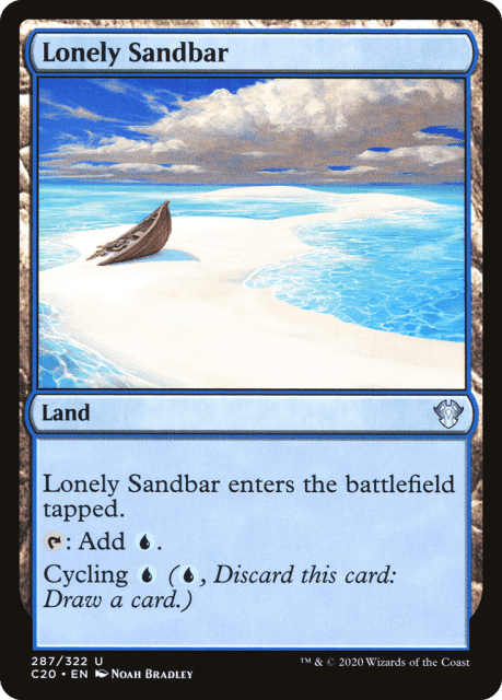 Lonely Sandbar (287) — Commander 2020