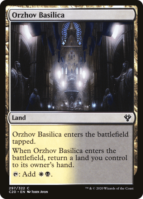 Orzhov Basilica (297) — Commander 2020