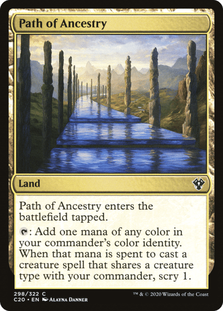 Path of Ancestry (298) — Commander 2020