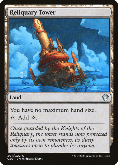 Reliquary Tower (301) — Commander 2020