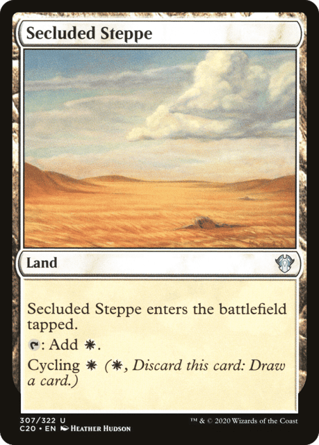Secluded Steppe (307) — Commander 2020