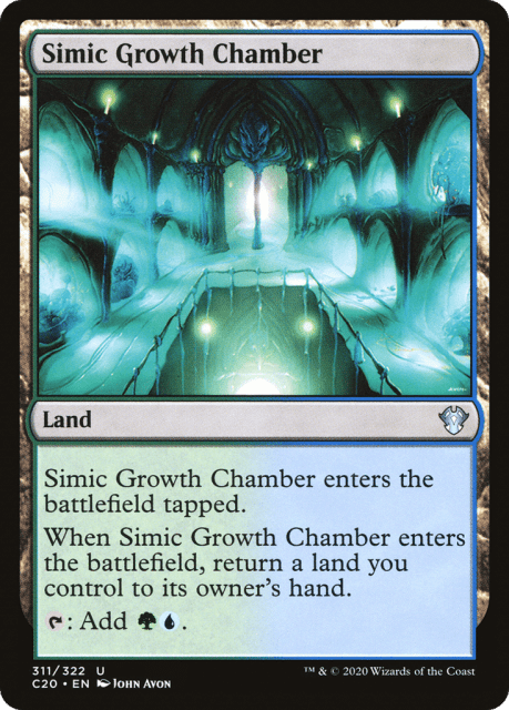 Simic Growth Chamber (311) — Commander 2020