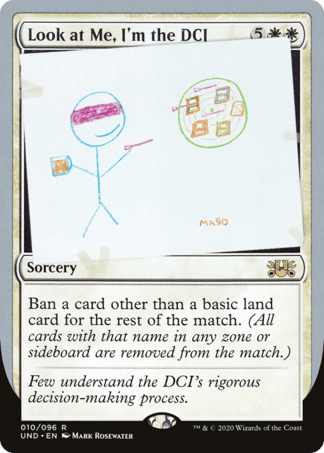 Look at Me, I'm the DCI (10) — Unsanctioned