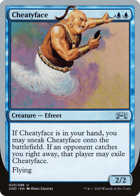Cheatyface (20) — Unsanctioned