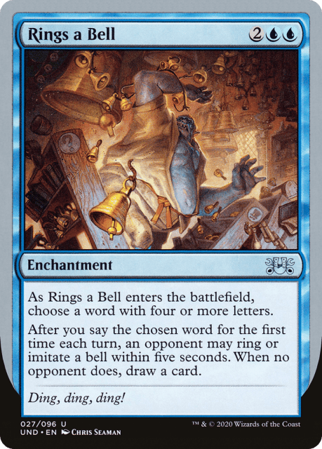 Rings a Bell (27) — Unsanctioned