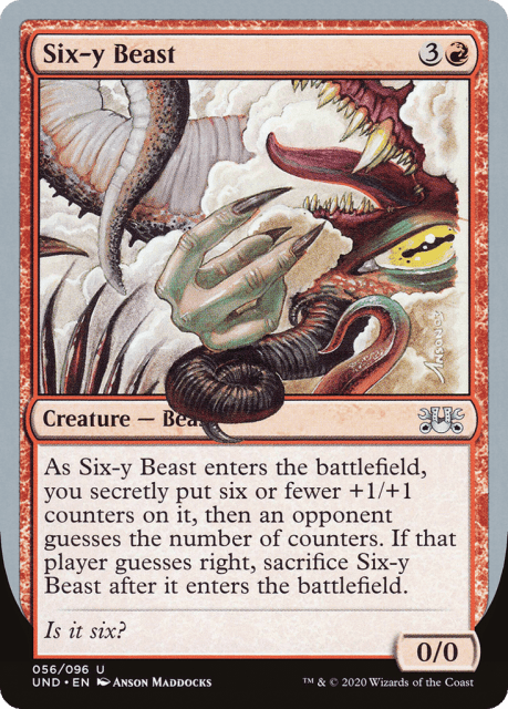 Six-y Beast (56) — Unsanctioned