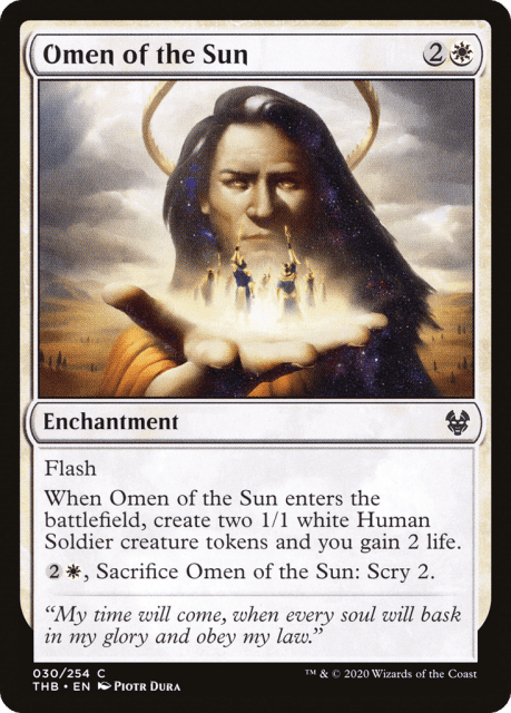 Omen of the Sun (30) — Theros Beyond Death