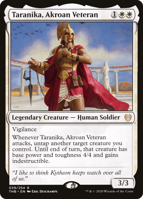 Taranika, Akroan Veteran (39) — Theros Beyond Death