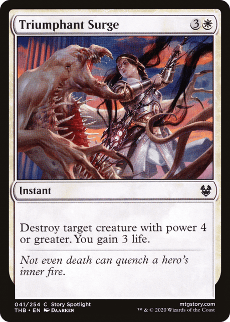 Triumphant Surge (41) — Theros Beyond Death