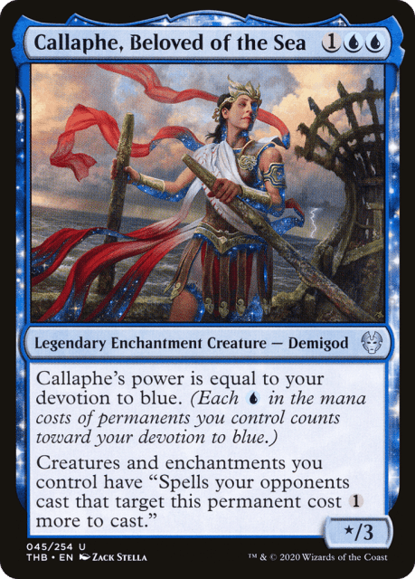 Callaphe, Beloved of the Sea (45) — Theros Beyond Death