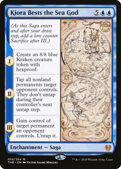 Kiora Bests the Sea God (52) — Theros Beyond Death
