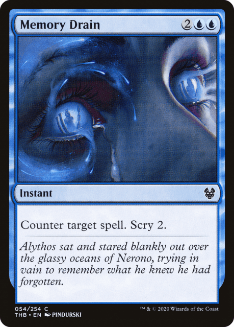 Memory Drain (54) — Theros Beyond Death
