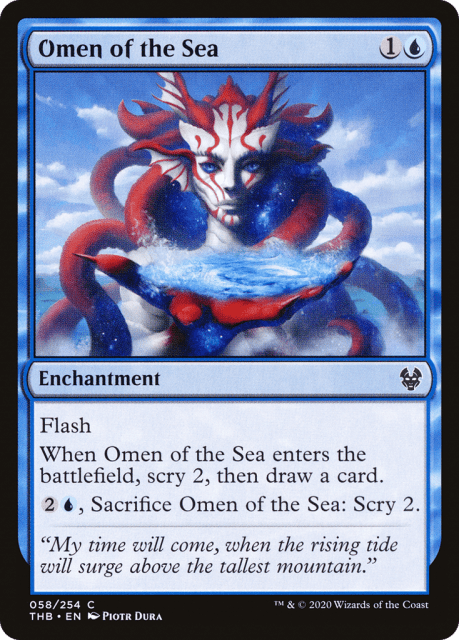 Omen of the Sea (58) — Theros Beyond Death