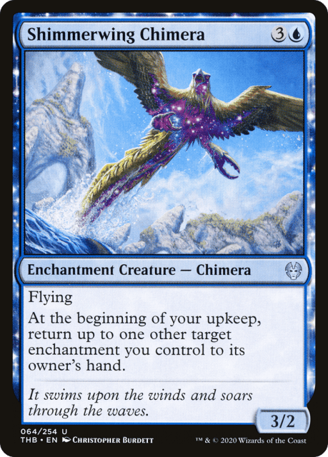 Shimmerwing Chimera (64) — Theros Beyond Death
