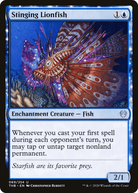 Stinging Lionfish (69) — Theros Beyond Death