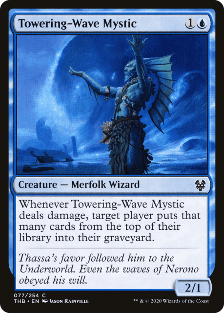 Towering-Wave Mystic (77) — Theros Beyond Death