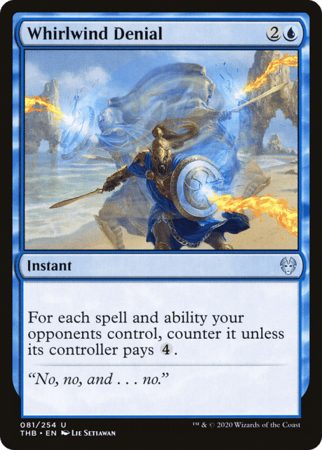 Whirlwind Denial (81) — Theros Beyond Death