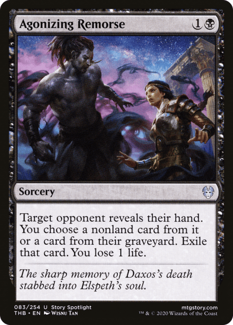 Agonizing Remorse (83) — Theros Beyond Death