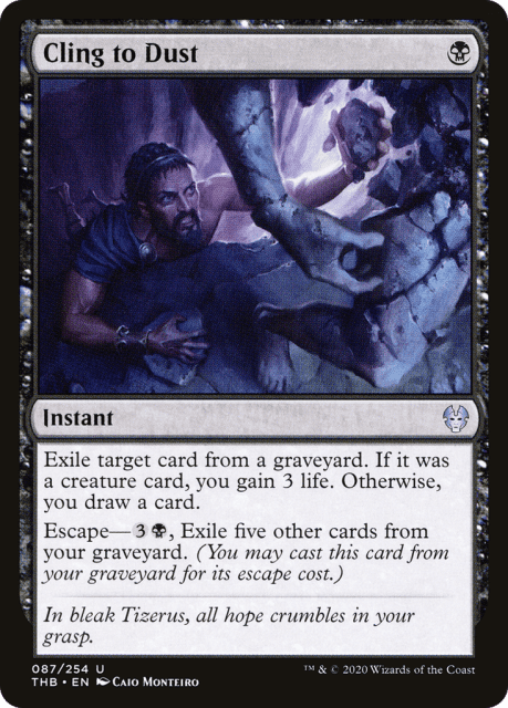 Cling to Dust (87) — Theros Beyond Death