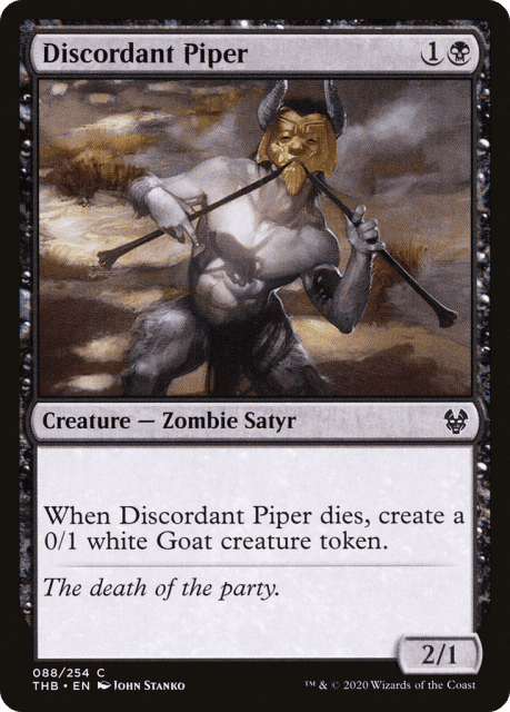 Discordant Piper (88) — Theros Beyond Death