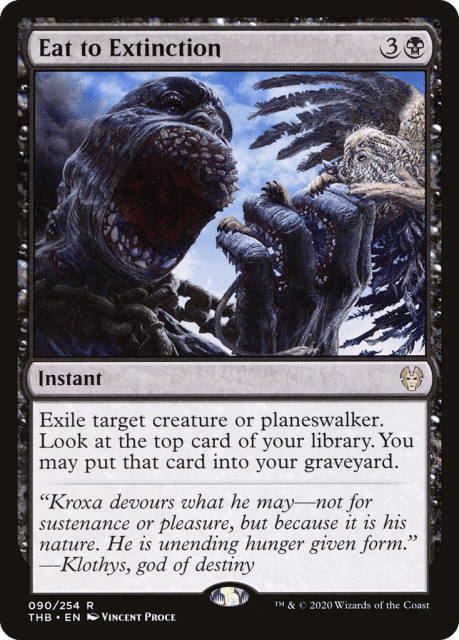 Eat to Extinction (90) — Theros Beyond Death