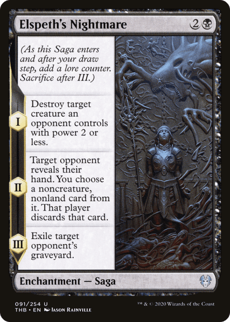 Elspeth's Nightmare (91) — Theros Beyond Death