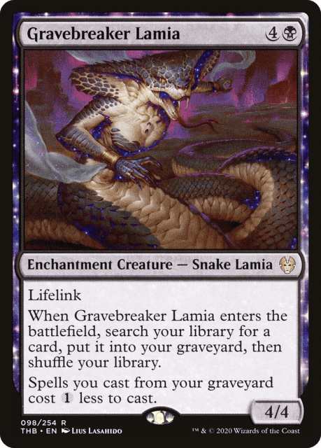 Gravebreaker Lamia (98) — Theros Beyond Death