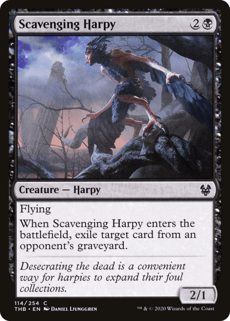 Scavenging Harpy (114) — Theros Beyond Death