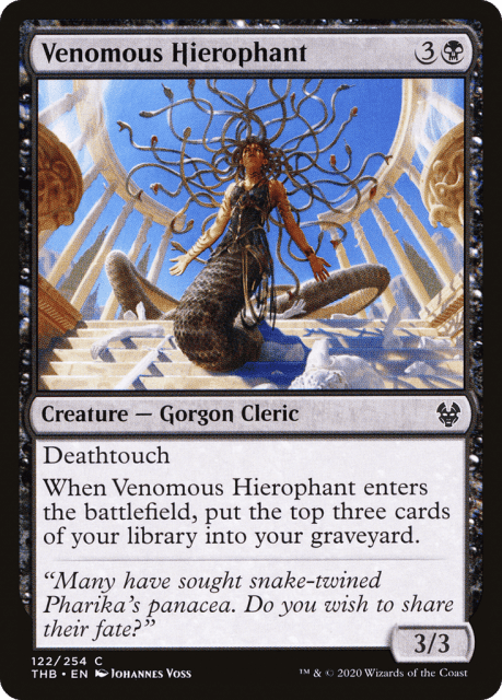 Venomous Hierophant (122) — Theros Beyond Death