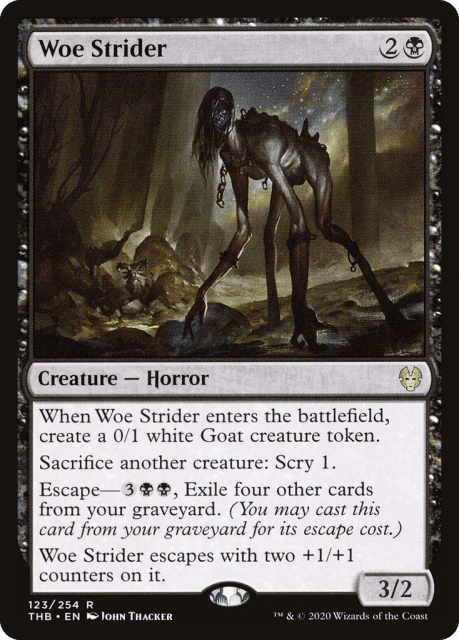 Woe Strider (123) — Theros Beyond Death